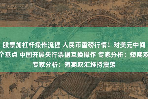 股票加杠杆操作流程 人民币重磅行情！对美元中间价调升166个基点 中国开展央行票据互换操作 专家分析：短期双汇维持震荡