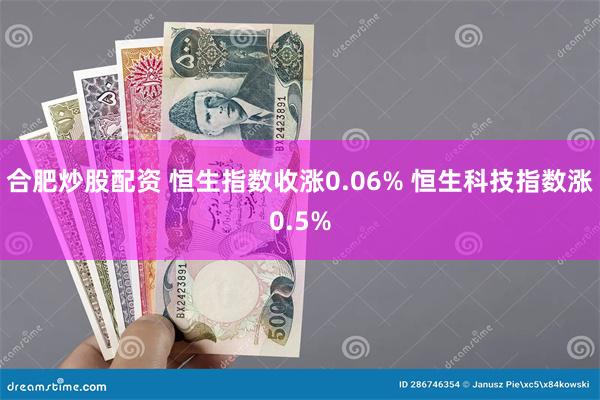 合肥炒股配资 恒生指数收涨0.06% 恒生科技指数涨0.5%